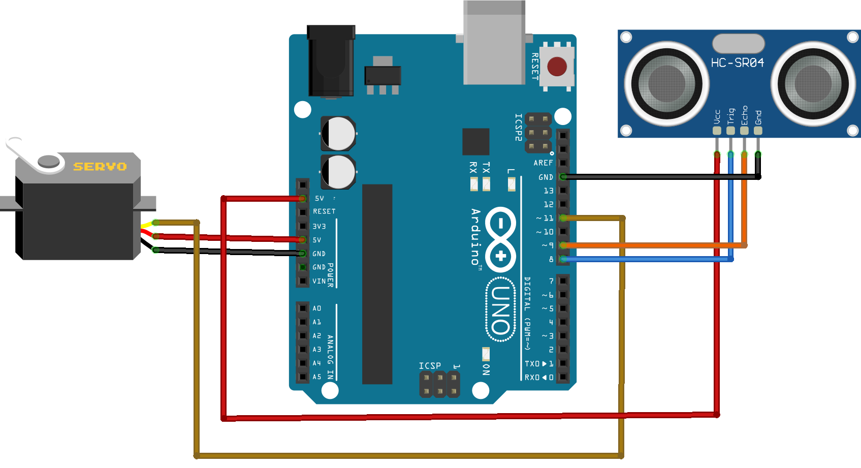 Servo Distance Indicator – Texoham AI